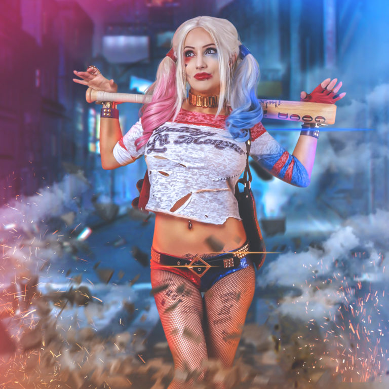 Liz Katz Hey Puddin Suicide Squad Harley Quinn Cosplay Liz Katz